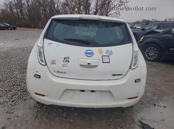 1N4BZ0CP1GC307408 2016 NISSAN LEAF White Vista trasera