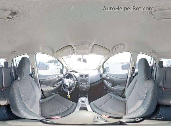 1N4BZ0CP1HC309273 2017 NISSAN LEAF Black სალონის 360-გრადუსიანი ხედი
