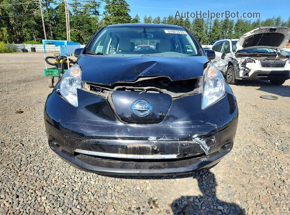 1N4BZ0CP2GC308180 2016 NISSAN LEAF Черный Вид спереди