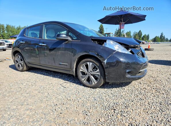 1N4BZ0CP2GC308180 2016 NISSAN LEAF Черный Передняя правая четверть