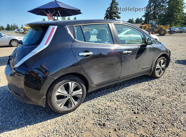 1N4BZ0CP2GC308180 2016 NISSAN LEAF Черный Задняя правая четверть