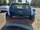 2016 Nissan Leaf Sv Черный vin: 1N4BZ0CP2GC308180