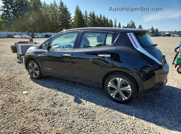 1N4BZ0CP2GC308180 2016 NISSAN LEAF Черный Задняя левая четверть
