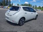 2016 Nissan Leaf Sl Белый vin: 1N4BZ0CP2GC311886