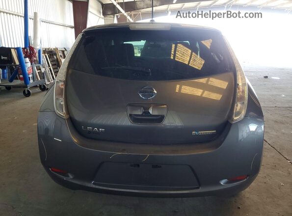 1N4BZ0CP2HC304969 2017 NISSAN LEAF Gray Vista trasera