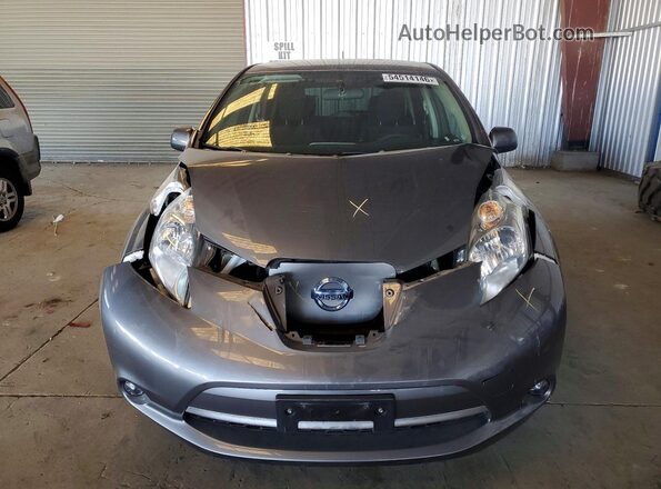 1N4BZ0CP2HC304969 2017 NISSAN LEAF Gray Vista frontal