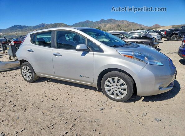 1N4BZ0CP7HC308239 2017 NISSAN LEAF Silver Front right