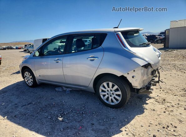 1N4BZ0CP7HC308239 2017 NISSAN LEAF Silver Rear left