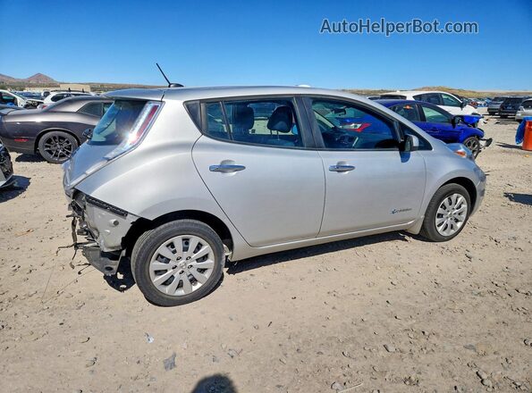 1N4BZ0CP7HC308239 2017 NISSAN LEAF Silver Rear right