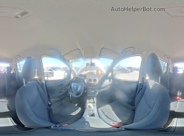 1N4BZ0CP7HC308239 2017 NISSAN LEAF Silver 360 interior view