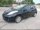 2017 Nissan Leaf S Черный vin: 1N4BZ0CP8HC304295