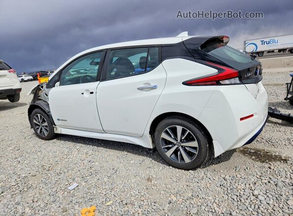 1N4BZ1CP2KC318237 2019 NISSAN LEAF White უკანა მარცხენა