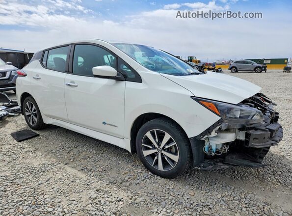 1N4BZ1CP2KC318237 2019 NISSAN LEAF White წინა მარჯვენა