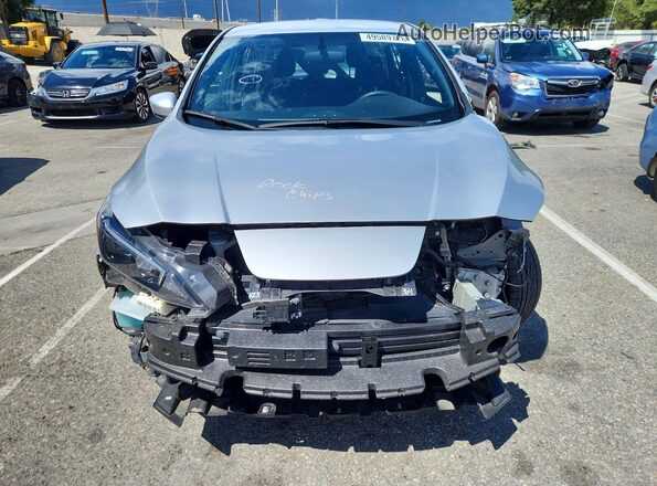 1N4BZ1CP4KC318949 2019 NISSAN LEAF Silver Դիմացի տեսք