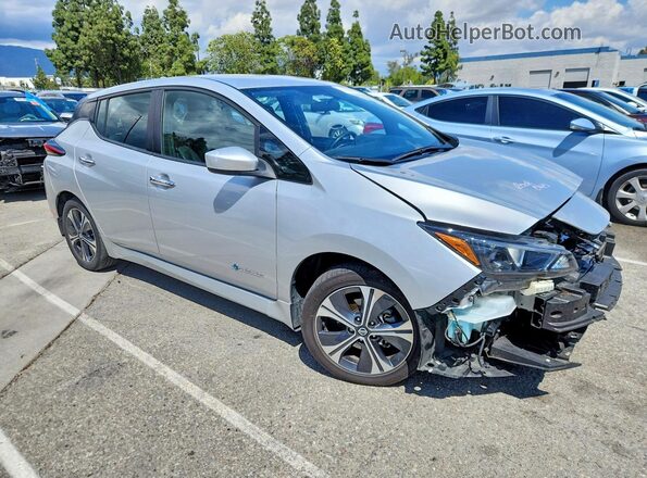 1N4BZ1CP4KC318949 2019 NISSAN LEAF Silver Առջևի աջ
