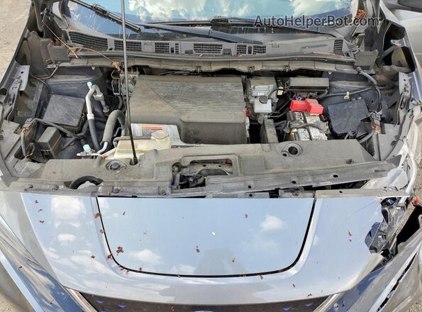 1N4BZ1CP4KC320278 2019 NISSAN LEAF Gray Սալոնի հետևի տեսք