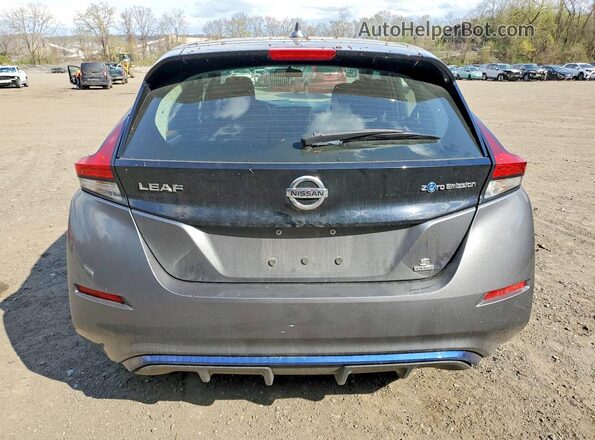 1N4BZ1CP4KC320278 2019 NISSAN LEAF Gray Հետևի տեսք
