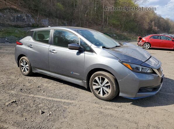 1N4BZ1CP4KC320278 2019 NISSAN LEAF Gray Առջևի աջ