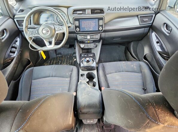 1N4BZ1CP4LC307404 2020 NISSAN LEAF Silver Vista del salpicadero