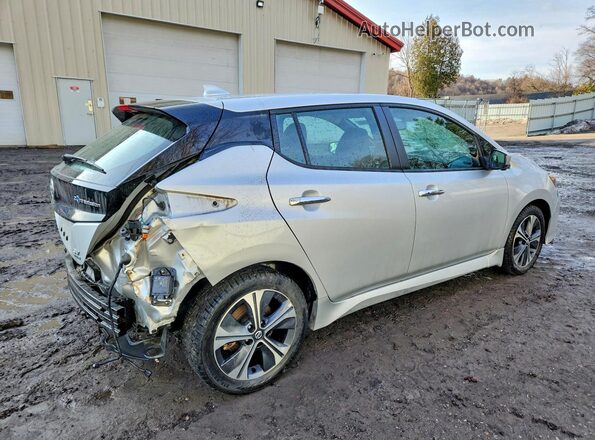 1N4BZ1CP4LC307404 2020 NISSAN LEAF Silver Trasero derecho