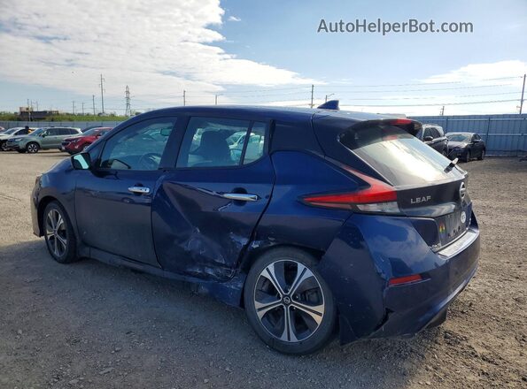1N4BZ1DP6LC301862 2020 NISSAN LEAF Blue Tył lewy