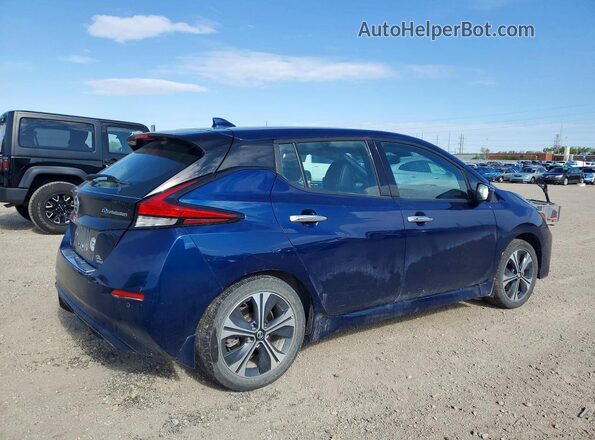 1N4BZ1DP6LC301862 2020 NISSAN LEAF Blue Tył prawy