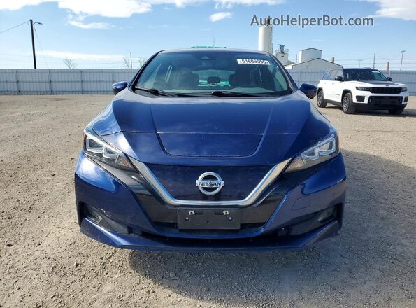 1N4BZ1DP6LC301862 2020 NISSAN LEAF Blue Widok z przodu