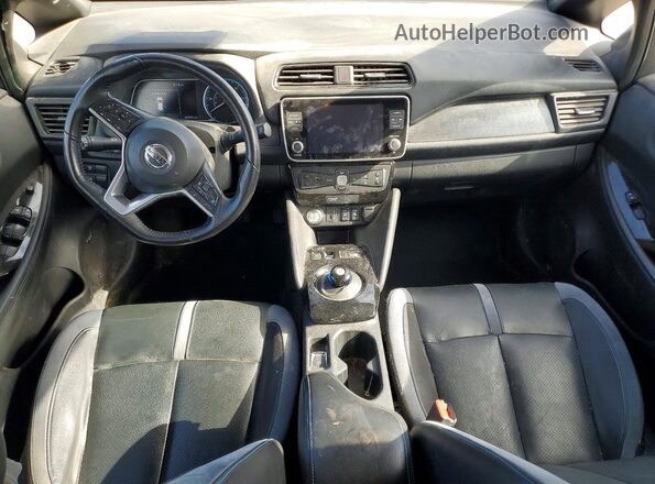 1N4BZ1DP6LC301862 2020 NISSAN LEAF Blue Widok deski rozdzielczej