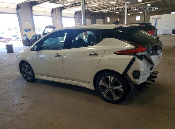 1N4BZ1DP9LC300317 2020 NISSAN LEAF Белый Задняя левая четверть