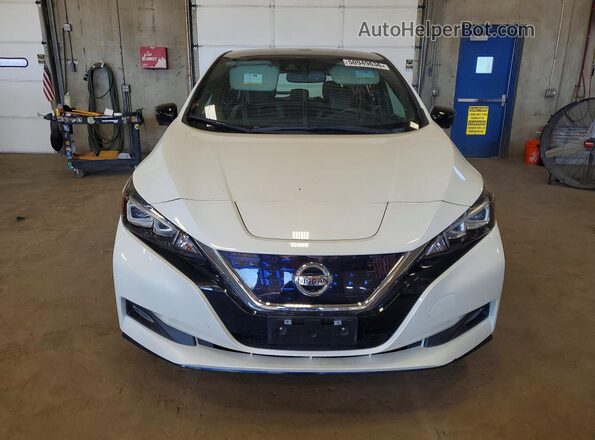 1N4BZ1DP9LC300317 2020 NISSAN LEAF Белый Вид спереди