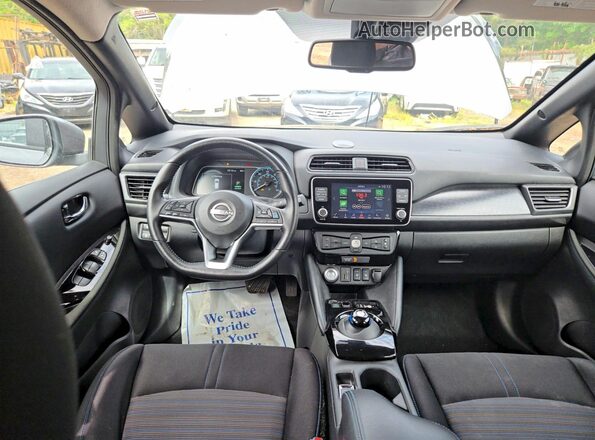 1N4CZ1CV4PC558934 2023 NISSAN LEAF Серый Вид щитка приборов