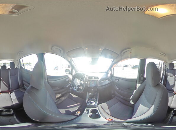 1N4CZ1CV4RC551937 2024 NISSAN LEAF White Widok naklejki z numerem VIN