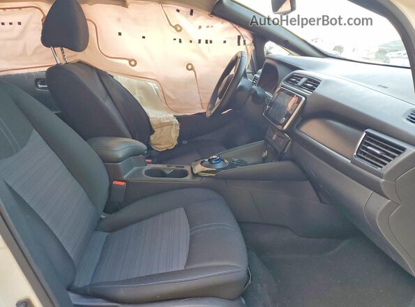 1N4CZ1CV5PC560479 2023 NISSAN LEAF White Vista interior delantera