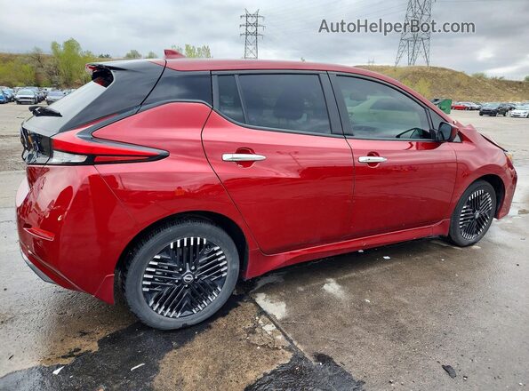 1N4CZ1CV5SC564167 2025 NISSAN LEAF Красный Задняя правая четверть