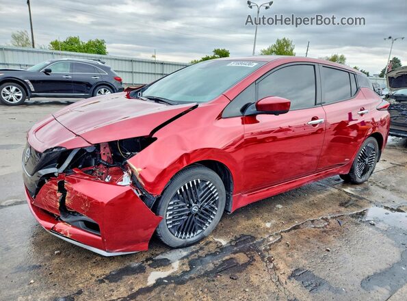 1N4CZ1CV5SC564167 2025 NISSAN LEAF Красный Передняя левая четверть