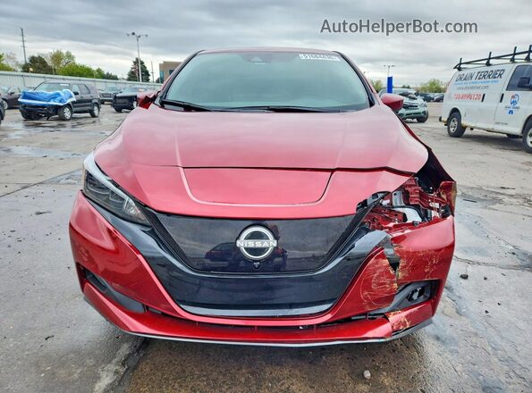1N4CZ1CV5SC564167 2025 NISSAN LEAF Красный Вид спереди