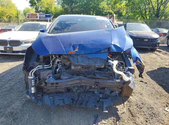 1N4CZ1CV9PC550117 2023 NISSAN LEAF Синий Вид спереди