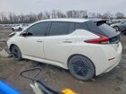 2023 Nissan Leaf Sv Plus White vin: 1N4CZ1CVXPC563281