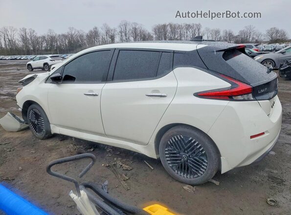 1N4CZ1CVXPC563281 2023 NISSAN LEAF White Задня ліва чверть