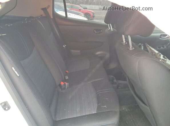 1N4CZ1CVXPC563281 2023 NISSAN LEAF White Вид задніх сидінь