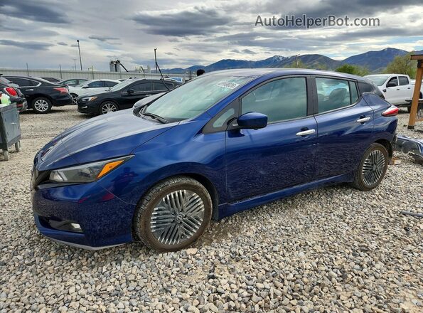 1N4CZ1CVXSC560406 2025 NISSAN LEAF Blue Передня ліва чверть