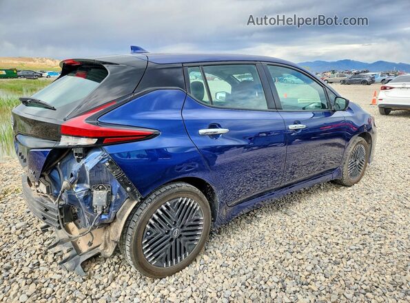 1N4CZ1CVXSC560406 2025 NISSAN LEAF Blue Задня права чверть