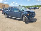 2019 Nissan Frontier Sv Синий vin: 1N6AD0ER1KN707367