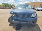 2019 Nissan Frontier Sv Синий vin: 1N6AD0ER1KN707367
