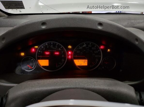 1N6AD0EV0KN758615 2019 NISSAN FRONTIER White Instrument cluster view