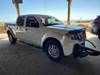 2019 Nissan Frontier Sv White vin: 1N6AD0FV4KN705012