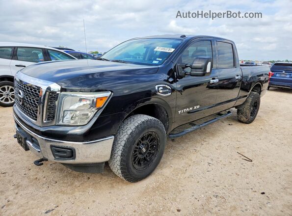 1N6BA1F19GN517870 2016 NISSAN TITAN Black Przód lewy