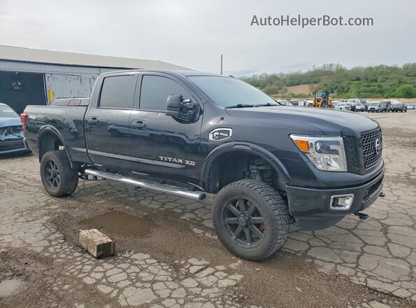 1N6BA1F41KN521074 2019 NISSAN TITAN Black Front right