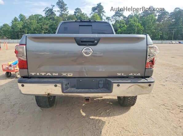 1N6BA1F48GN504909 2016 NISSAN TITAN Серый Вид сзади