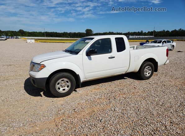 1N6BD0CT4KN749440 2019 NISSAN FRONTIER White წინა მარცხენა ხედი სამი მეოთხედიდან